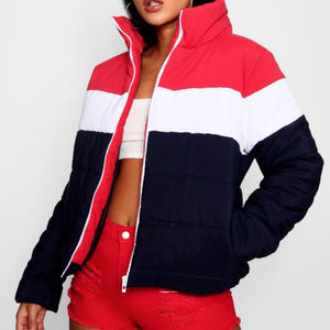 Nautical Women's Winter Puffer Coat